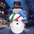 DearSun 6FT Christmas Inflatables Shivering Snowman Inflatable Outdoor Indoor Decorations, Animated Shaking