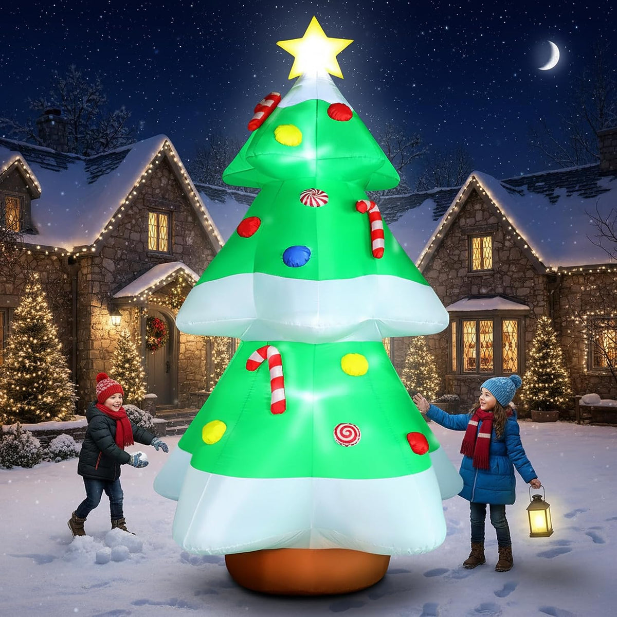 10 ft Inflatable Christmas Tree